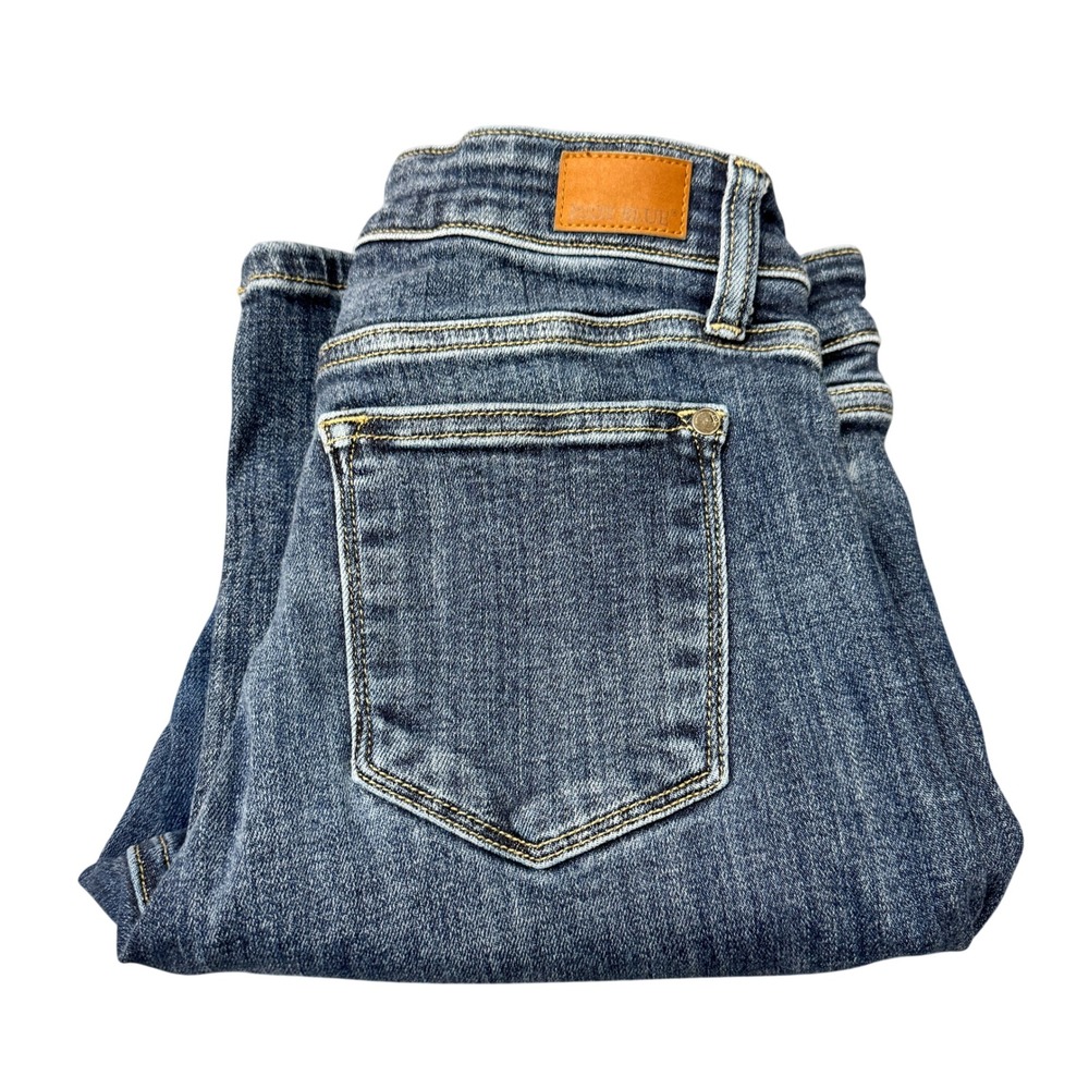 Judy Blue Jeans Womens 7/28 (28x30 ACTUAL) Straight Fit Blue Denim Classic